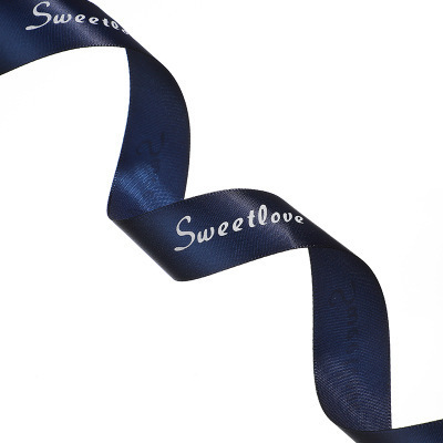 Cinta impresa 2.5 cm para flores y regalos