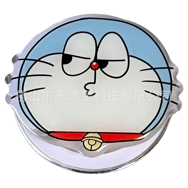 Japón y Corea del Sur lindos dibujos animados Magsafe succión magnética soporte de teléfono móvil airbag telescópico plegable portátil de escritorio adsorción magnética