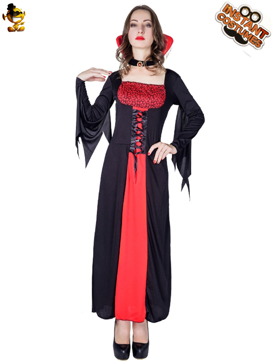Chica grande vampiro Halloween fantasma Festival Cosplay papel jugando etapa rendimiento