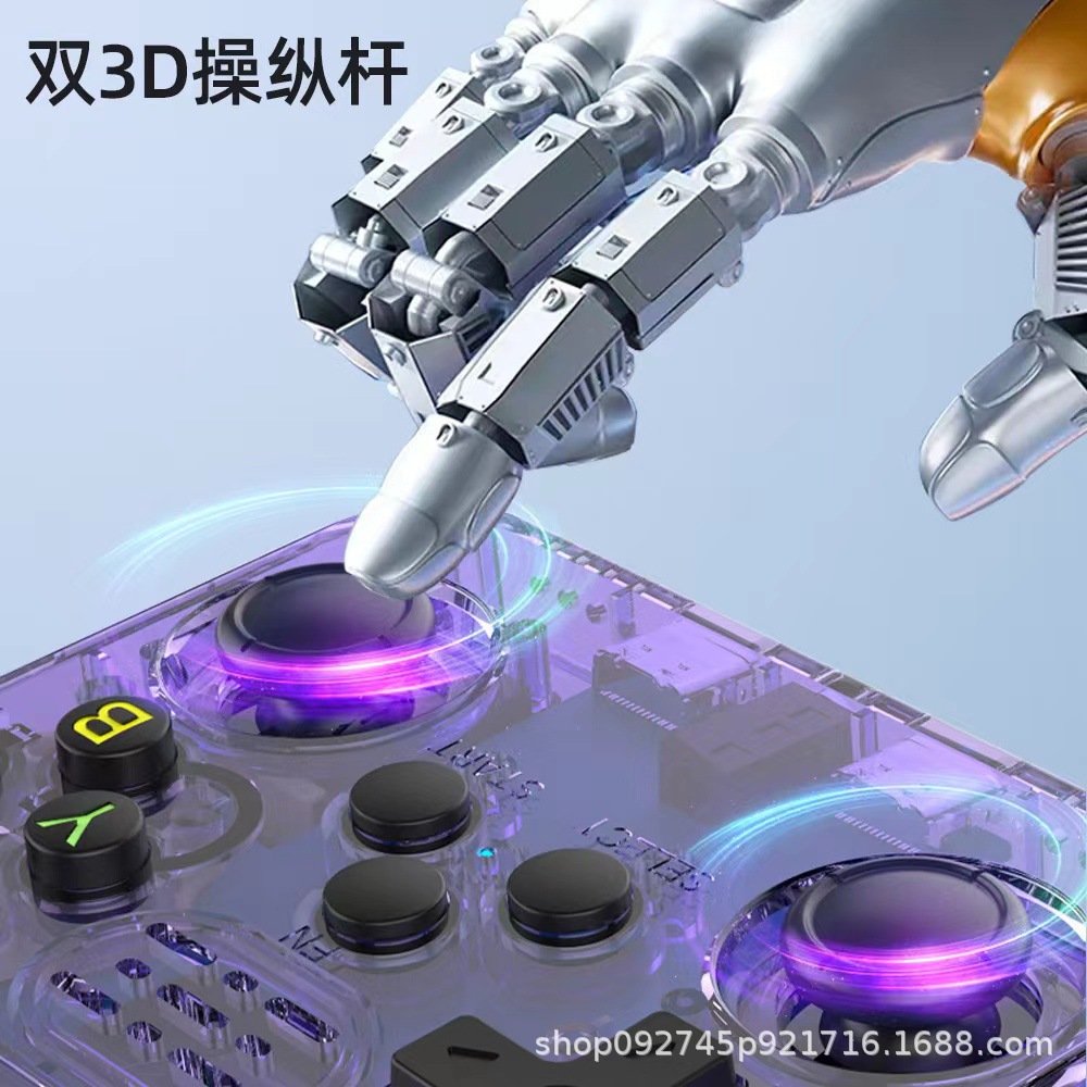 Comercio exterior transfronterizo código abierto r36s consola de juegos portátil infancia nostálgico portátil PSP clásico juego 3D doméstico