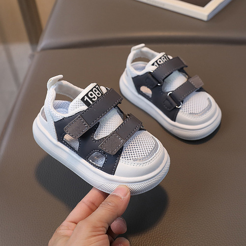 Children's shoes summer new children's sports sandals boys breathable mesh shoes Korean style girls hollow sneakers baby shoes