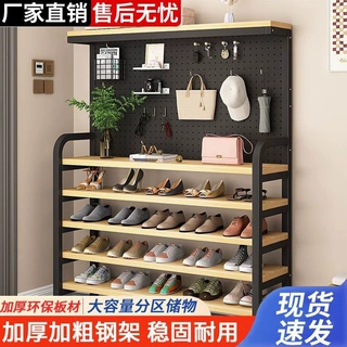 家用室内多功能鞋架门口简易收纳一体鞋柜多层置物架卧室架子玄关