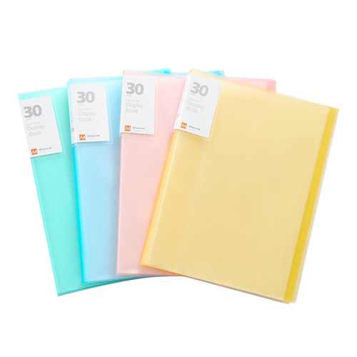 Chuangyi transparent folder 40-page information booklet insert music score storage folder poster picture album student test paper folder wholesale