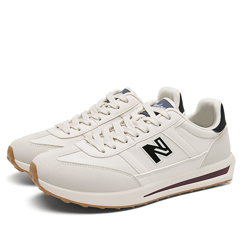 Carefully selected New Balance Agan white sneakers for women, Korean version, versatile for students, street style, sports and casual flat sneakers for women