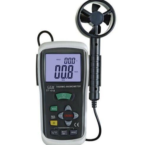 CEM华盛昌DT-618风速测量仪DT-619风速风温检测仪DT-620叶轮式风