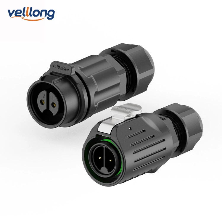 IP68 waterproof power socket connector EW-LP16 panel plastic 2/3/4/5/7/8/9 aviation plug