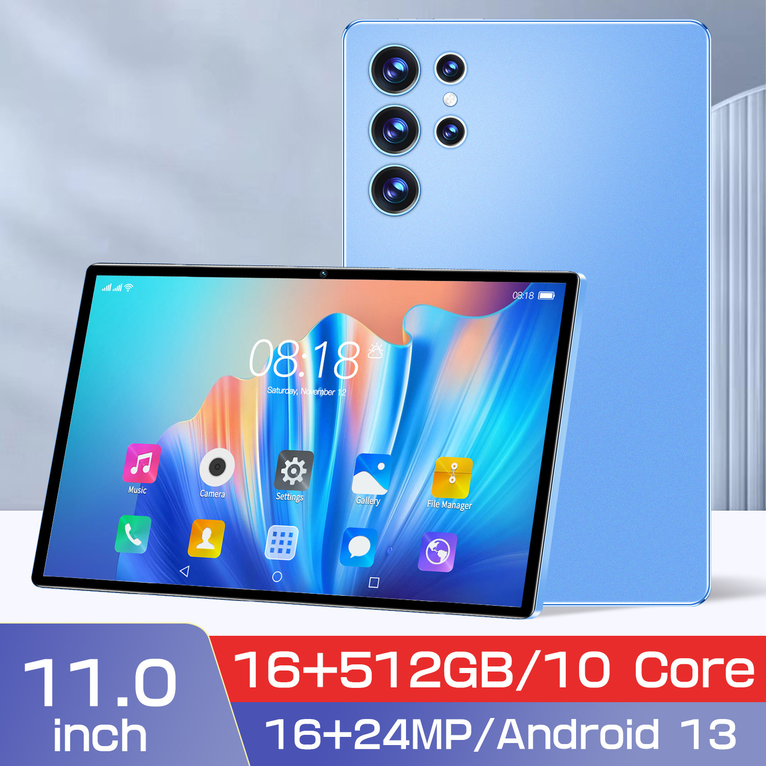 2026 New Tablet Pc 10.1inch Wholesale Cross-Border Southeast Asia Popular Android 13 Call Smart Hd Screen