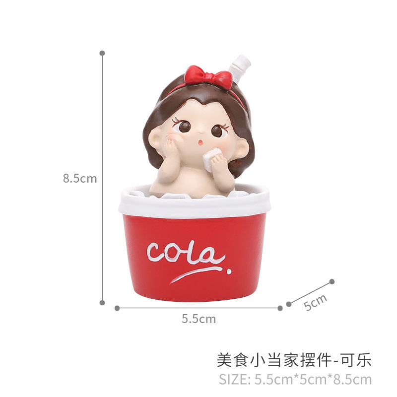 음식 작은 가정 장식-콜라