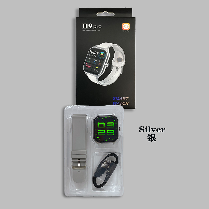 Reloj inteligente GTS4 Huaqiang North Bluetooth llamadas transfronterizas monitoreo del sueño teléfono inalámbrico h9plus explosión transfronterizas