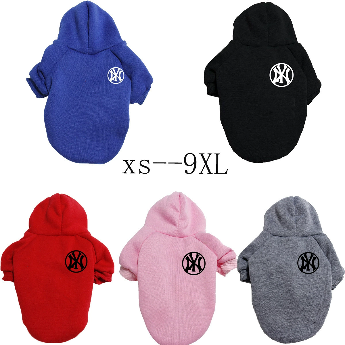 Фабрика Оптовая одежда любимчика собаки свитер балахон Золотой Хаски Лабрадор одежда собаки