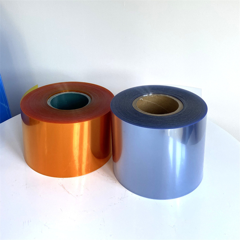 工厂现货 药用PVC卷材硬片 各颜色PVC薄膜 硬片包装泡罩