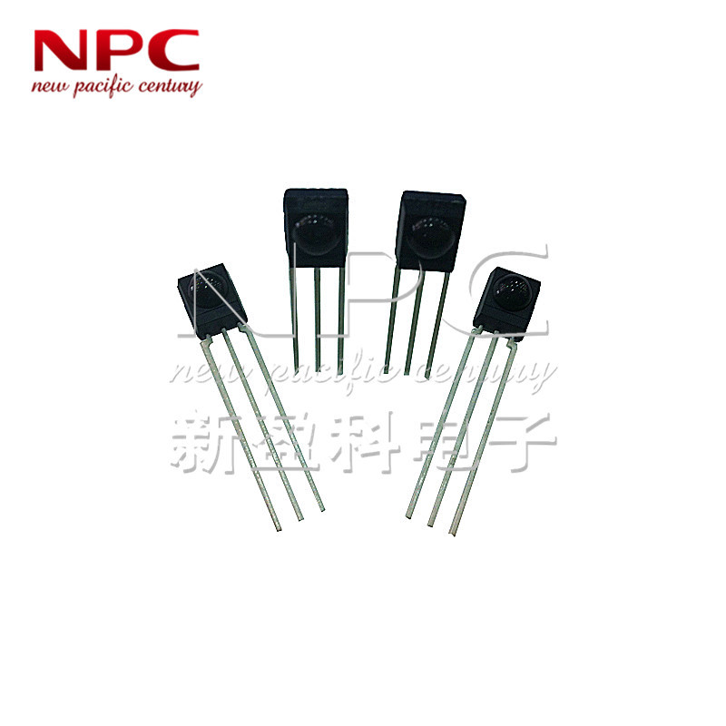 红外接收头 HS0038B3V短脚 红外一体化接收头万能遥控头频率38khz