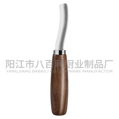 Carved set, gloves, spoon handmade