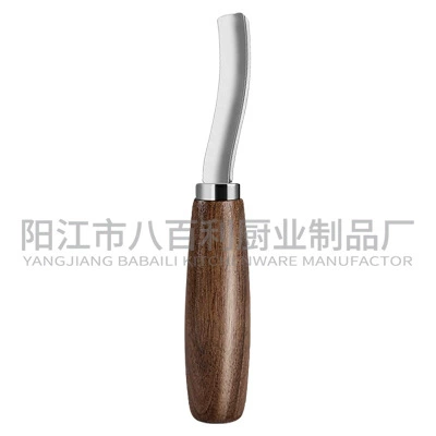 Carved set, gloves, spoon handmade
