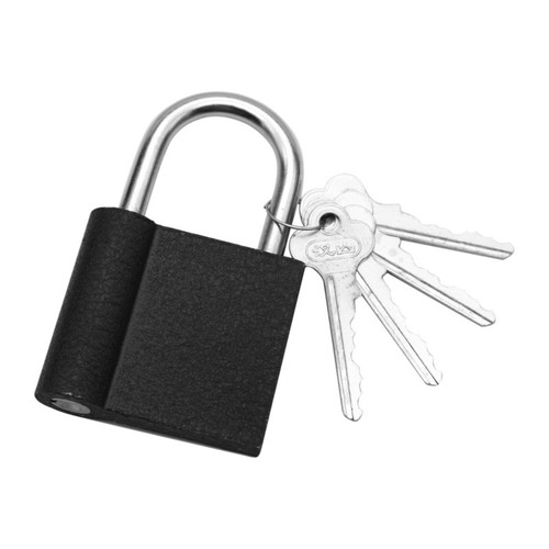 Hanshan iron top lock key padlock black iron lock black padlock drawer lock dormitory padlock