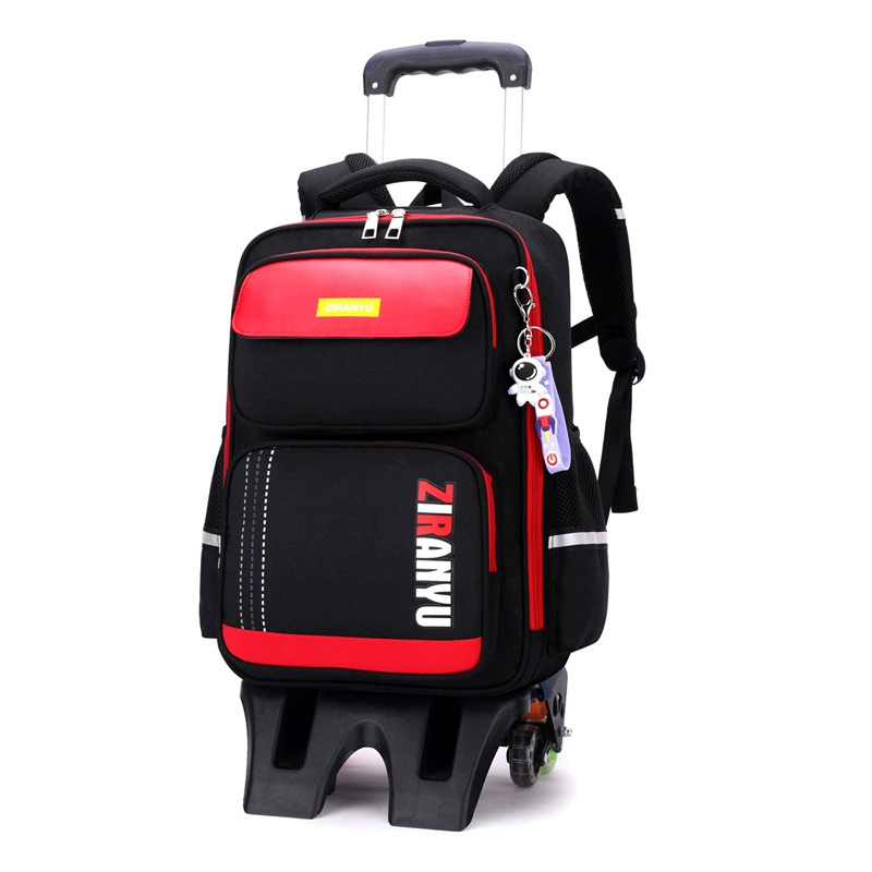 自然鱼 Suitcase, capacious school bag, ladder