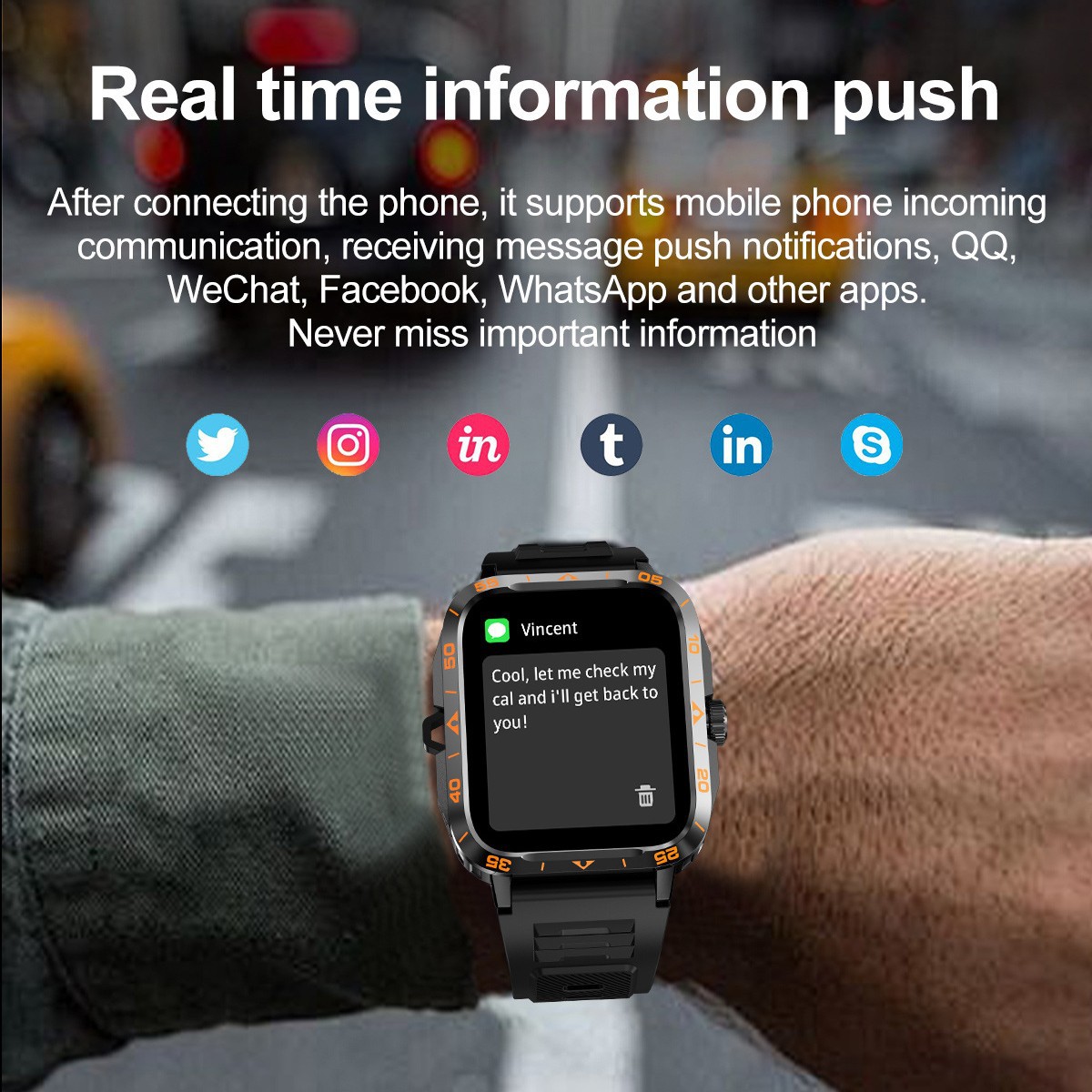 Reloj de llamada inteligente explosivo transfronterizo, conteo de pasos, frecuencia cardíaca, presión arterial, monitoreo de salud, deportes al aire libre, pulsera multifuncional