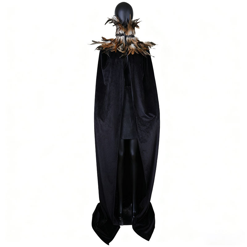 Amazon Carnaval Shalf Wrestler Capa Campeón Pluma False Collar Shower Halloween Ball TK