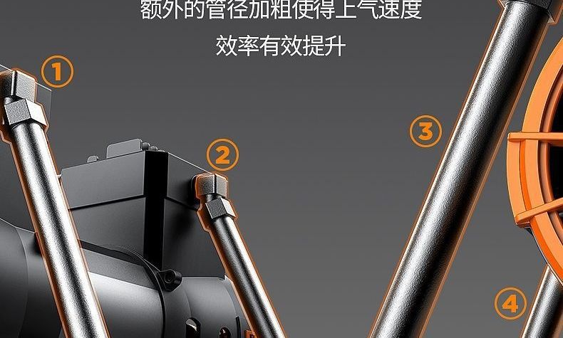 Small 220v air compressor, oil-free, silent, high-pressure air pump for woodworking and painting, wholesale