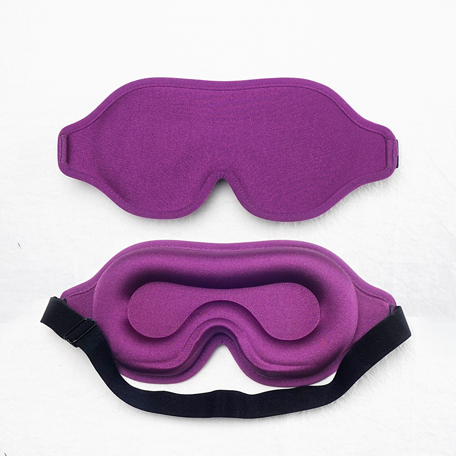 라이크라 양면 보라색