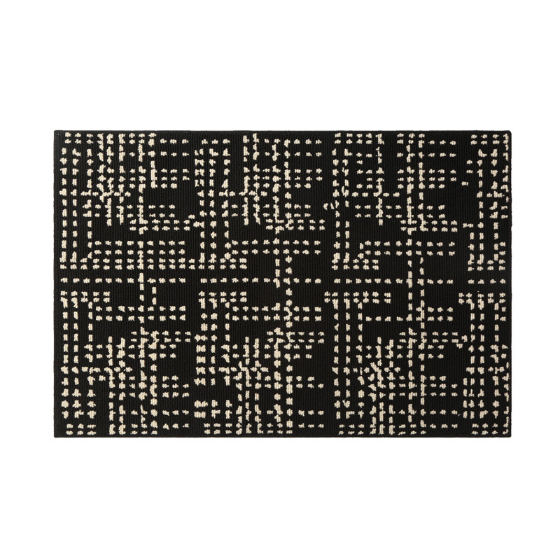 Xiaoxiangfeng Fußmatte für den Eingangsbereich, hochwertige, leichte Luxus-Eingangsmatte aus Wolle, ideal als Couchtisch- oder Nachttischmatte_voghion.com