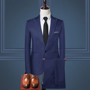 Cross-border 2024 Korean suit suit men's business casual professional dress best man clothing suit suit wholesale