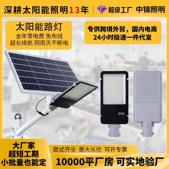 太阳能工程路灯道路照明灯新农村工程广场亮化厂家自销