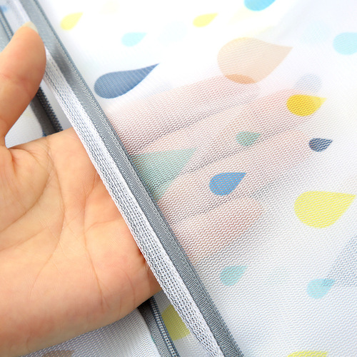 Home Print Droplet Mesh Fine Mesh Laundry Bag Clothing Care Bag Bra Underwear Laundry Care Mesh Bag Set Wholesale