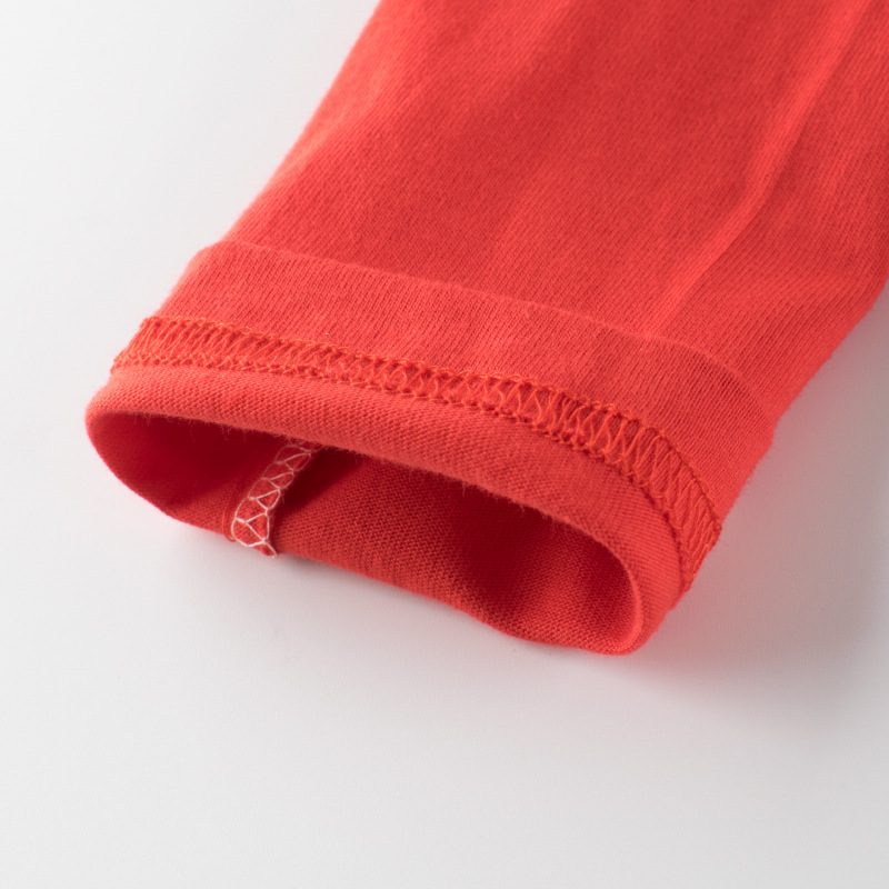 2023 ropa para niños Camiseta de manga larga para niños al por mayor impresión de frutas para niñas otoño nueva entrega de prendas de punto de una sola pieza