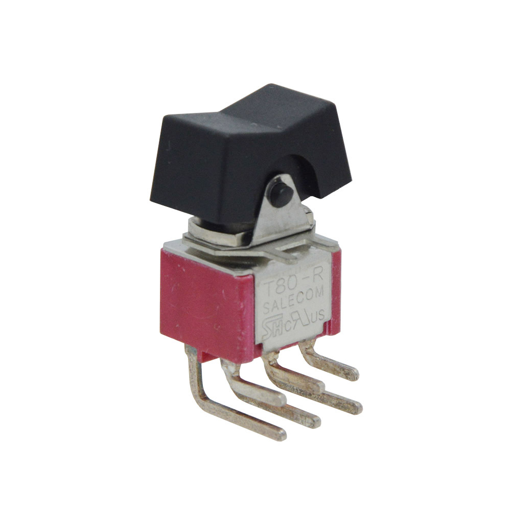 低价供应台湾SH 翘板型六脚三档弯脚R8018PA型钮子开关
