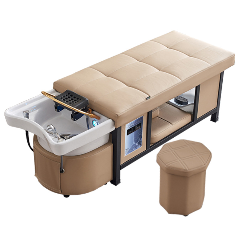 Lavadora de cabello, masaje de cabeza, fumigación, belleza, cuidado facial, salón de peluquería, peluquería especial, una pieza de lote