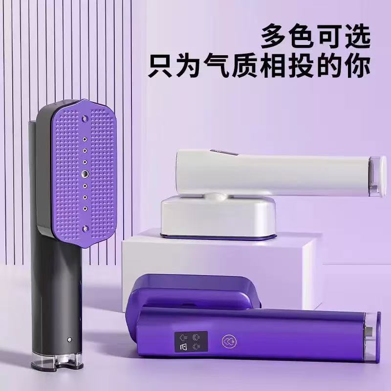 国境を越えた新製品、大型カラー画面搭載の手持ち式衣類スチーマー、家庭用小型スチームアイロン、ポータブルスチーム機器|undefined