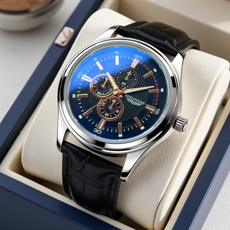 Binlihuan Brand Watches Wholesale Cross-Border Foreign Trade Quartz Watches Douyin Popular Business Waterproof Men's Watches Men's Watches