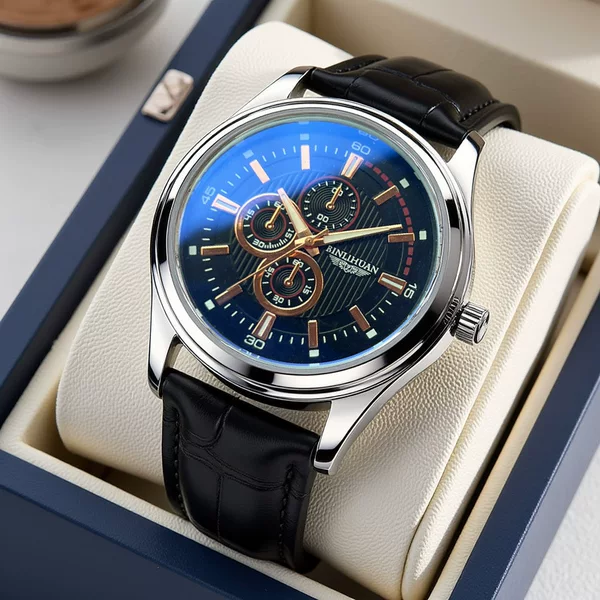 Binlihuan Brand Watches Wholesale Cross-Border Foreign Trade Quartz Watches Douyin Popular Business Waterproof Men's Watches Men's Watches