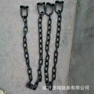 Spot Wholesale River Protection Guardrail Chain 4-25mm Landscape Guardrail Electrophoretic Iron Chain Greening Chain