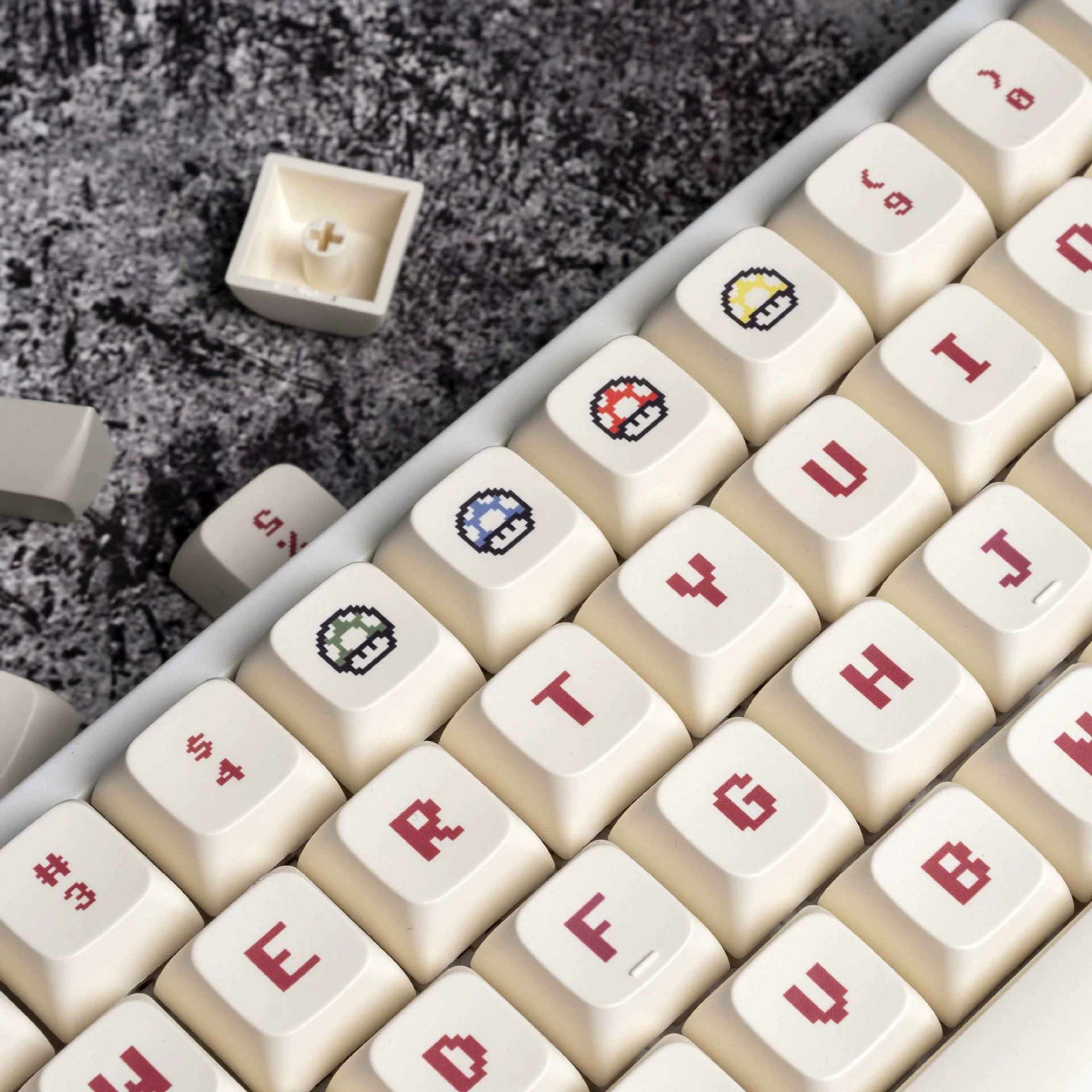 Видео-игра тема двумерная игра XDA высокое PBT сублимационные клавиши 143 клавиши ретро настройка может быть настроено