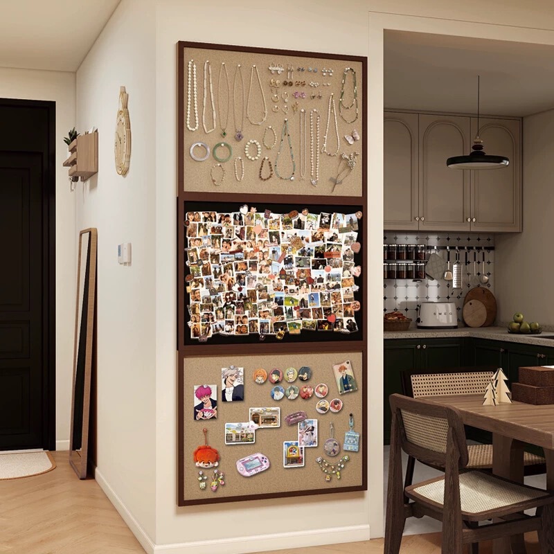 Creative Photo Wall Felt Board Cork Board Bulletin Board Message Board Decoration Self-Adhesive No-Punch Sticky Notes Modern Minimalist Creative Photo Wall Felt Board Cork Board Bulletin Board Message Board Decoration Self-Adhesive No-Punch Sticky Notes Modern Minimalist
