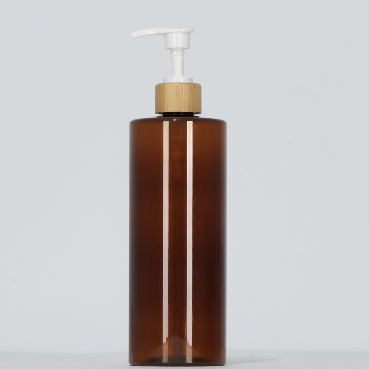 En stock 300ml botella de champú botella de gel de ducha 500ml botella de plástico para mascotas de gran capacidad botella de prensa de loción esmerilado