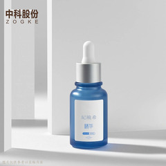 Popular creative 30ml transparent essential oil refill bottle with camellia oil dropper, glass bottle for wholesale, printable