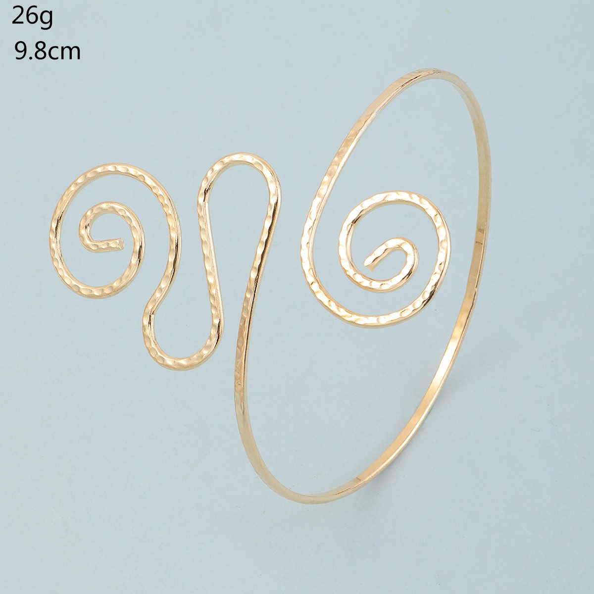 24g Weight Alloy Pendant Material No Inlaid Inlay Material arm bracelet Classification Alloy Chain Material Anniversary, Business, Travel Occasion Alloy Material Geometric Pattern All Seasons Season Women'S Gender Fashion Style Fashion Hollow Geometric Pattern Butterfly Leaf Alloy Bracelet 7