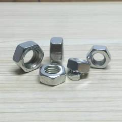 Manufacturer wholesale standard carbon steel hexagonal nut DIN934 white black nut nut M2-M24 nut