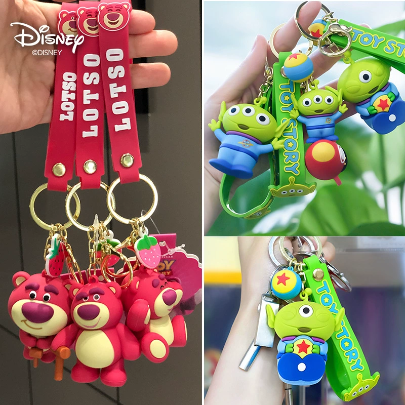 Disney, настоящая клубника, брелок, подвеска для ключей для любимого, интернет-знаменитость, оптом