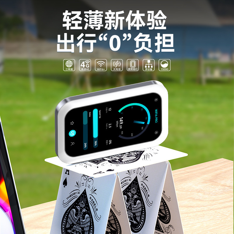 2025新款彩屏随身无线wifi移动高速流量热点全网通用家用车载上网|undefined