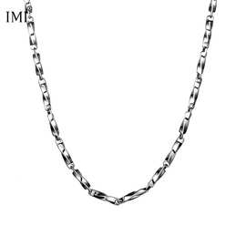 IMI嘻哈钛钢项链男街舞潮流简约个性锁骨链颈链小众卫衣链YL486