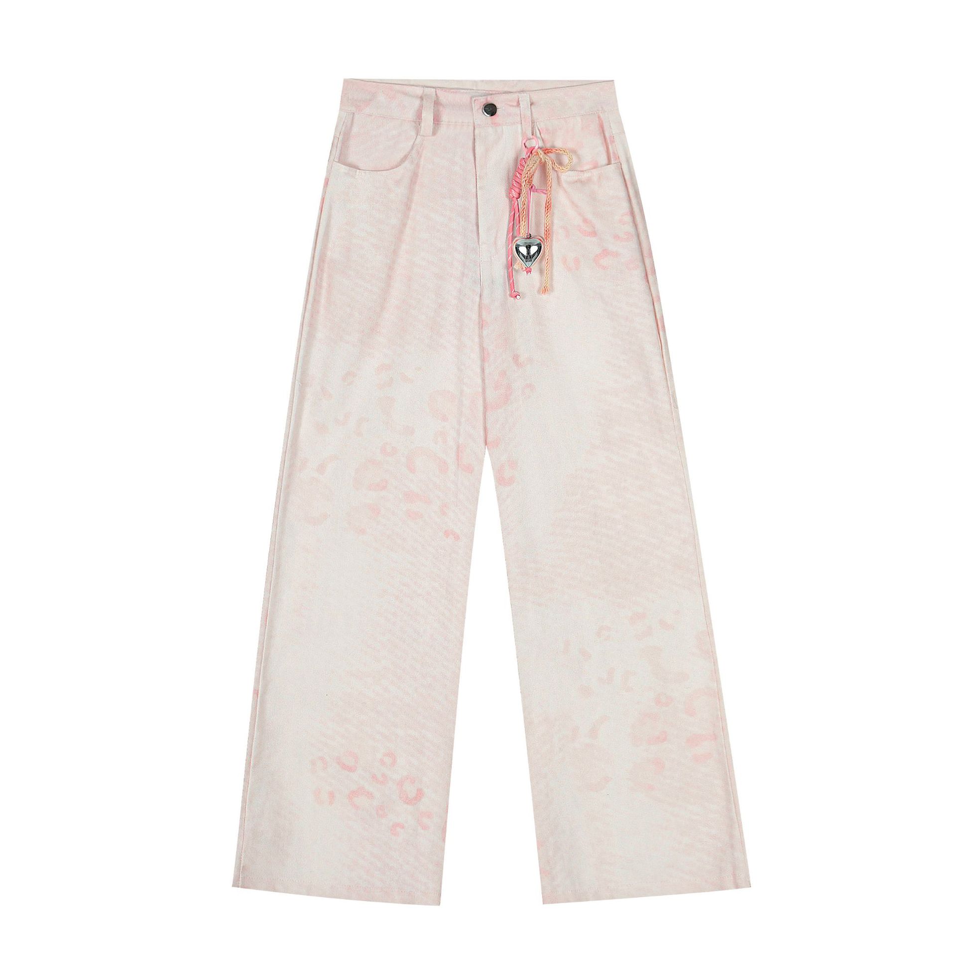 Summer fuchsia trousers