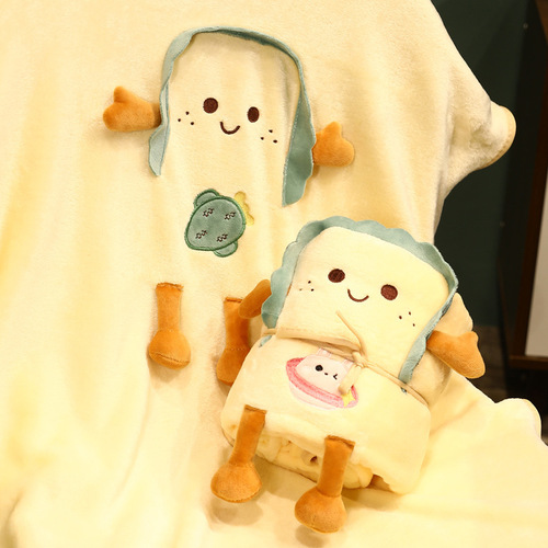 Nap Blanket Flannel Plush Throw Blanket Ins Air Conditioning Blanket Small Blanket Office Blanket Wholesale