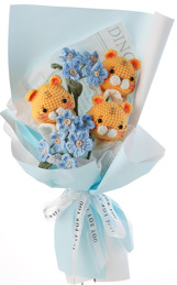 Tiger cartoon bouquet