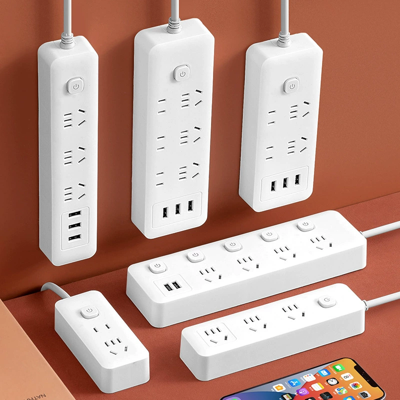 Xiaobai plug -in board multi -functional downtime plug home line USB charging division control multi -switch wiring plug -in trailer board