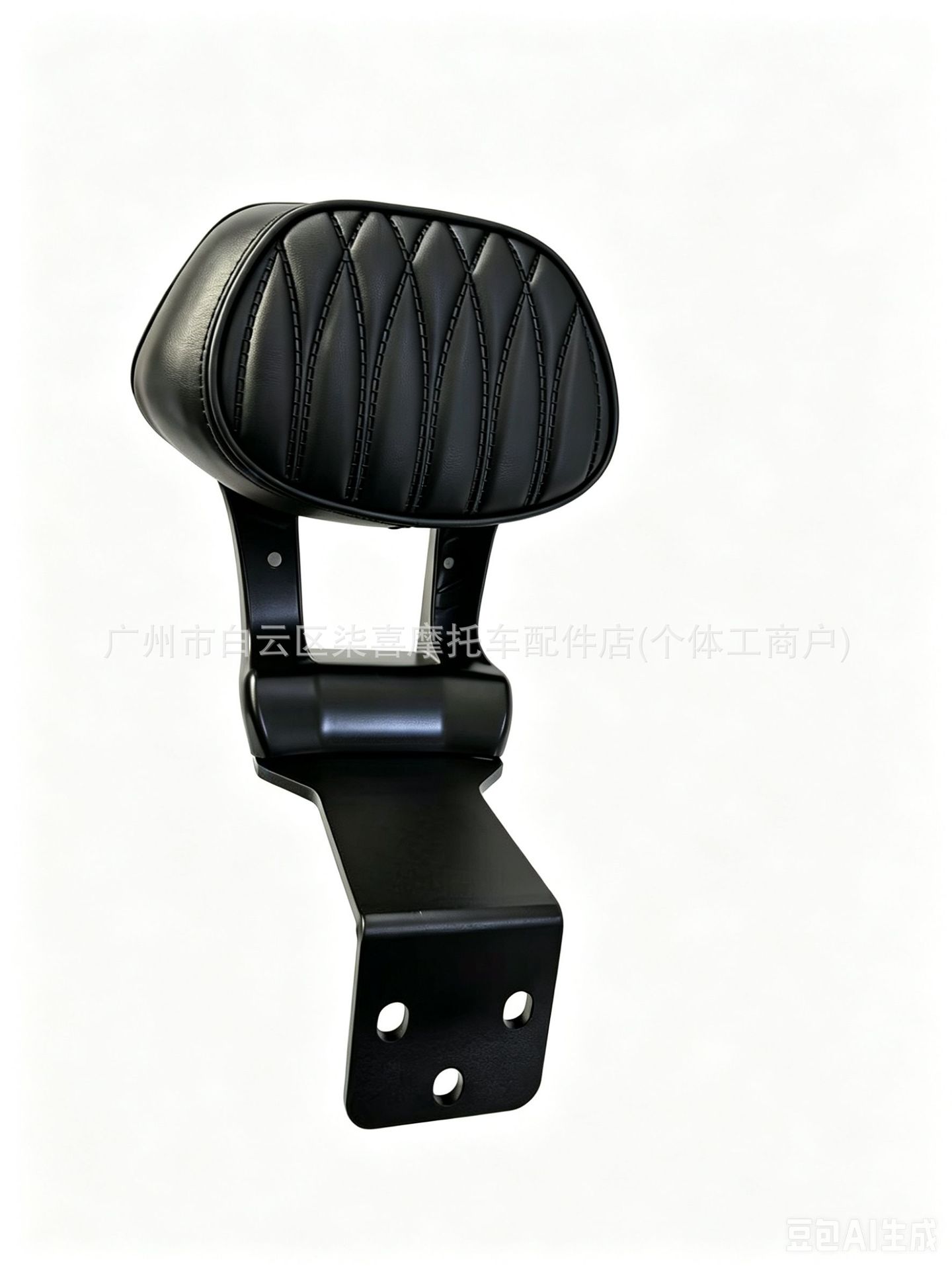 Suitable for electric vehicles Niu FX/FXT, aluminum alloy backrest cushion, all-aluminum thickened cushion modification accessories