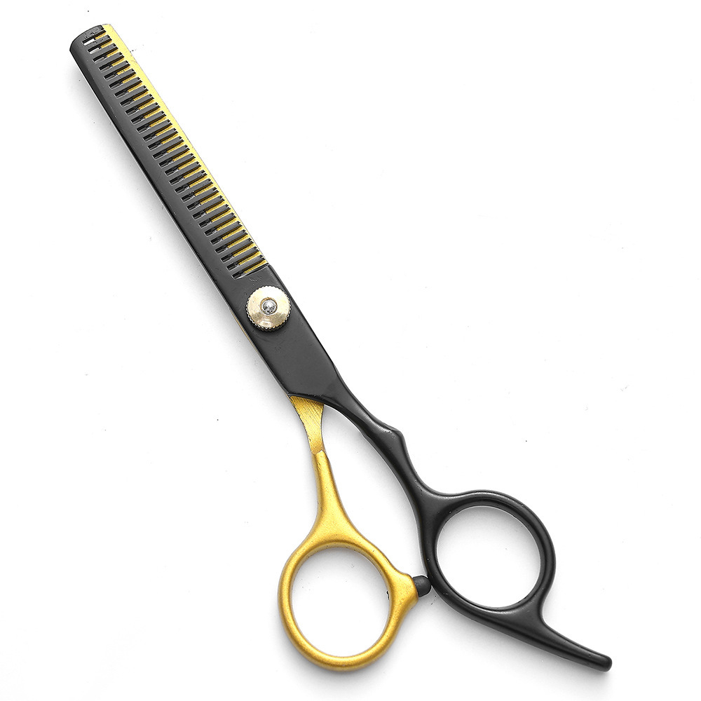 6inch 블랙 골드 치과용 가위